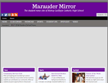 Tablet Screenshot of maraudermirror.org